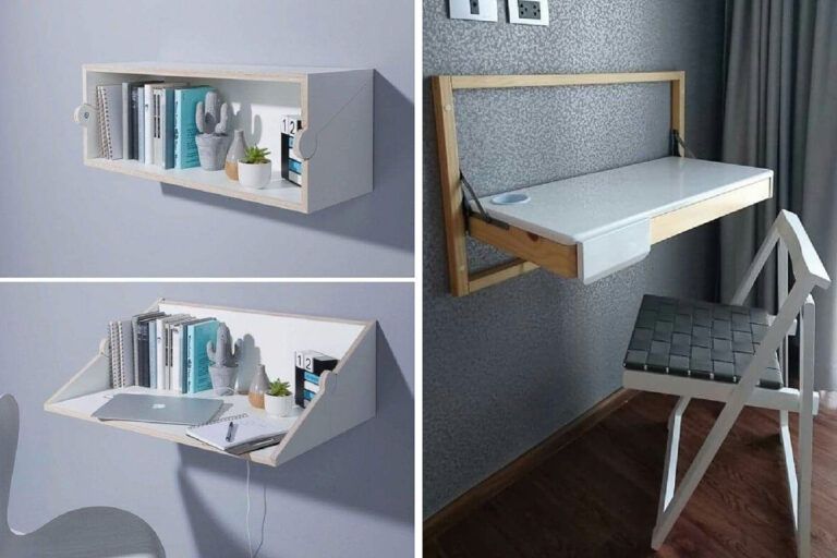 Transform Your Home With These 10 Amazing Foldable Wall Tables