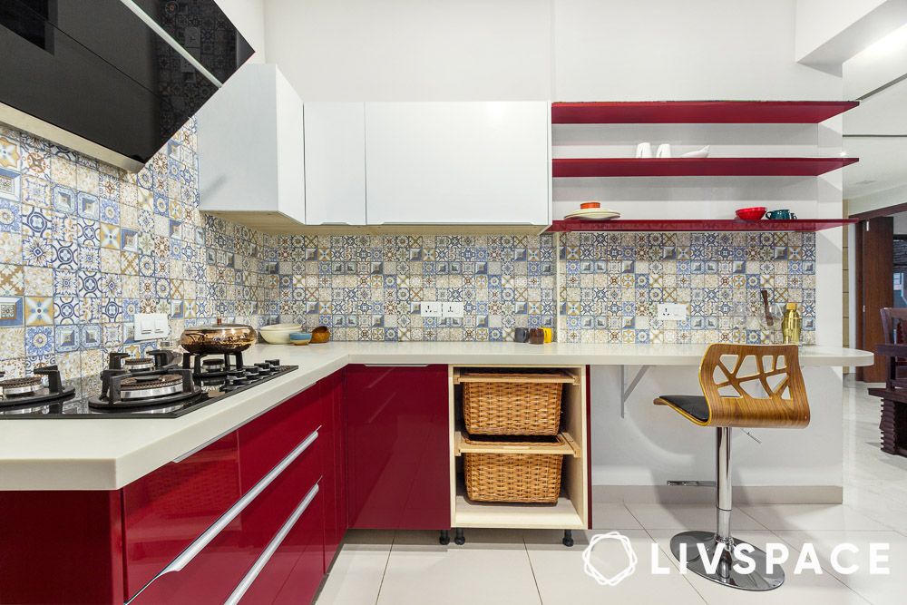 red-and-white-cabinets-for-kitchen
