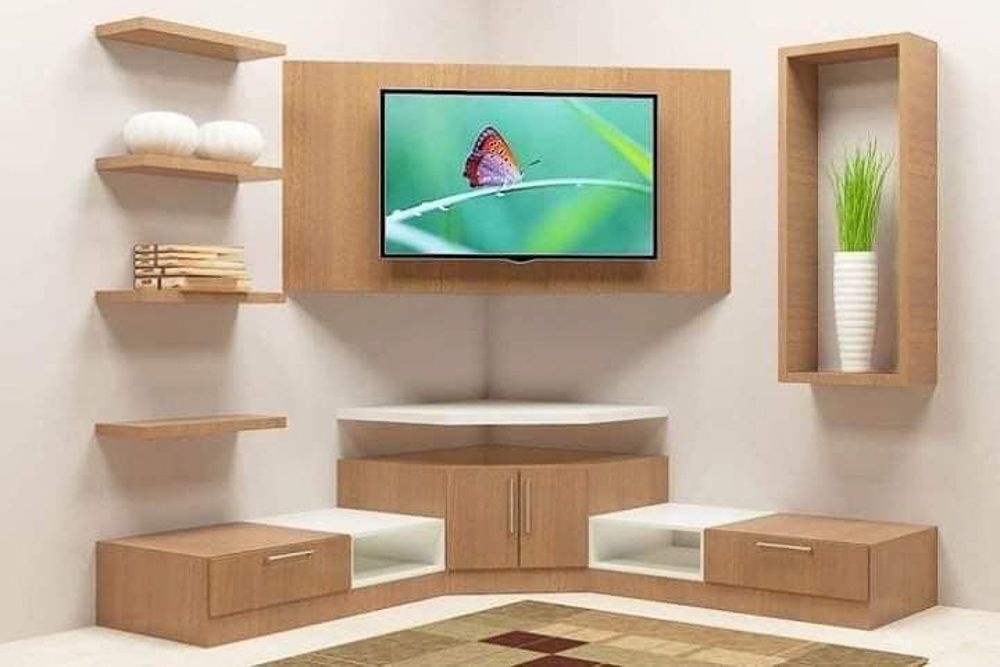 white-and-wooden-tv-unit-design