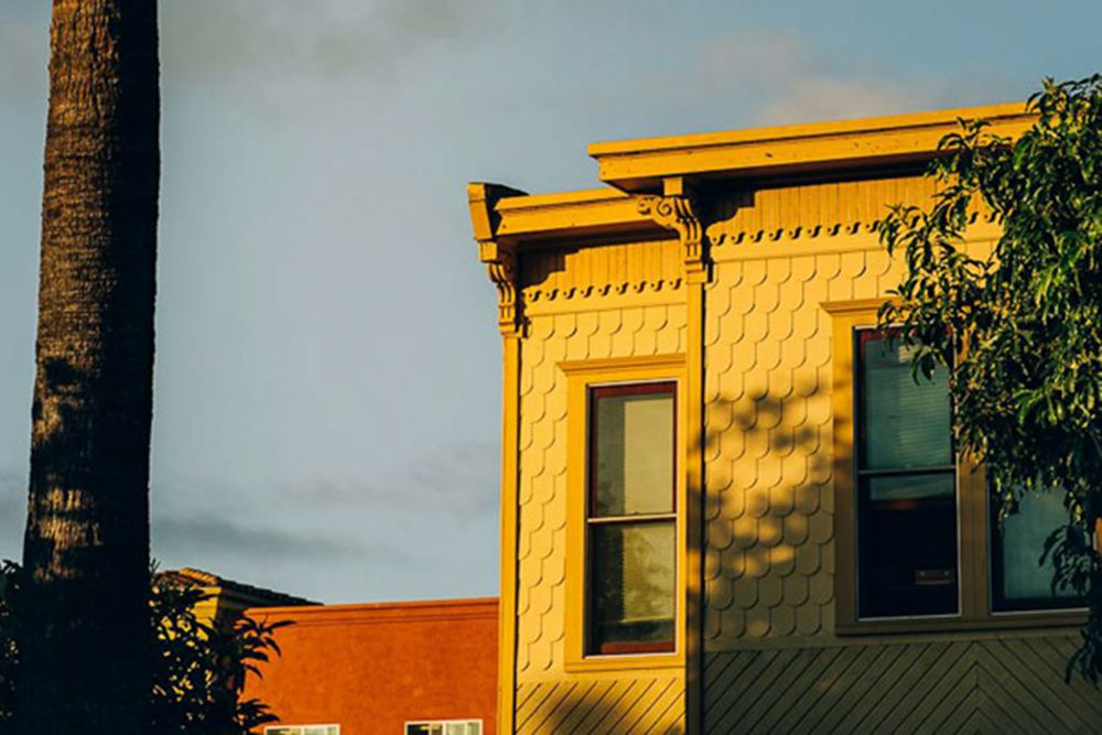 roof tile design for the outside wall of houses
