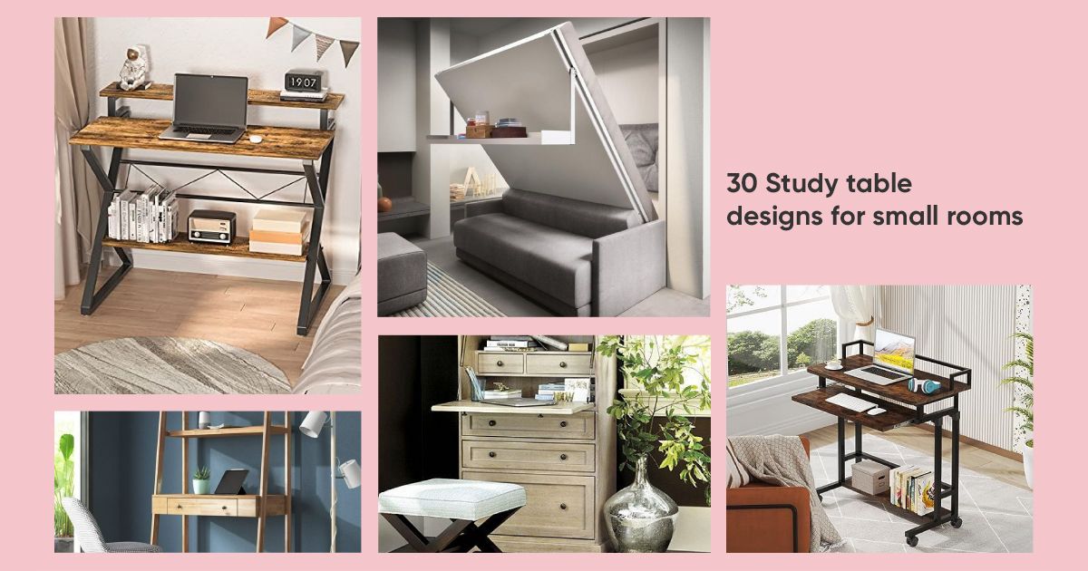 40 Unique Bed Table Designs for Study and Work
