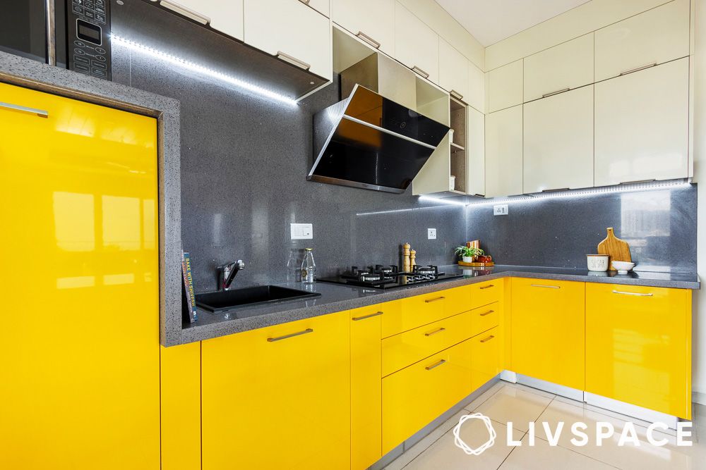 grey-and-yellow-kitchen-countertop-design