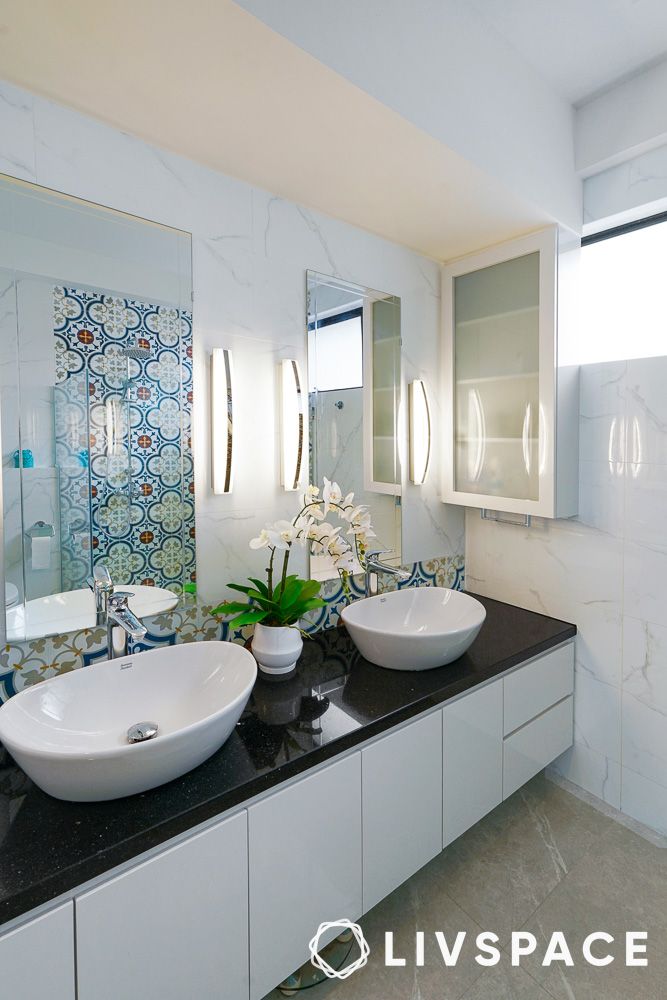 dual-bathroom-sinks-and-cabinets-design