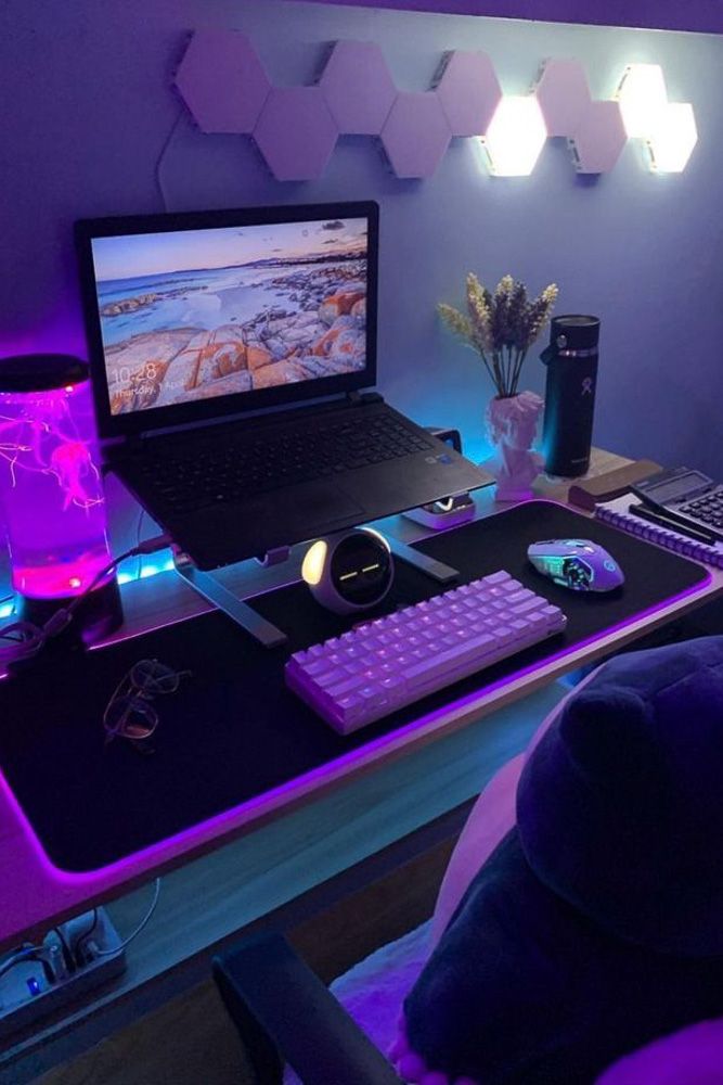 game-room-setup-with-laptop