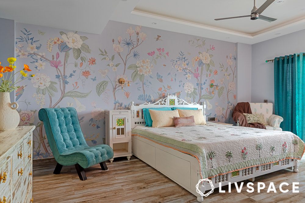 floral-bedroom-wallpaper