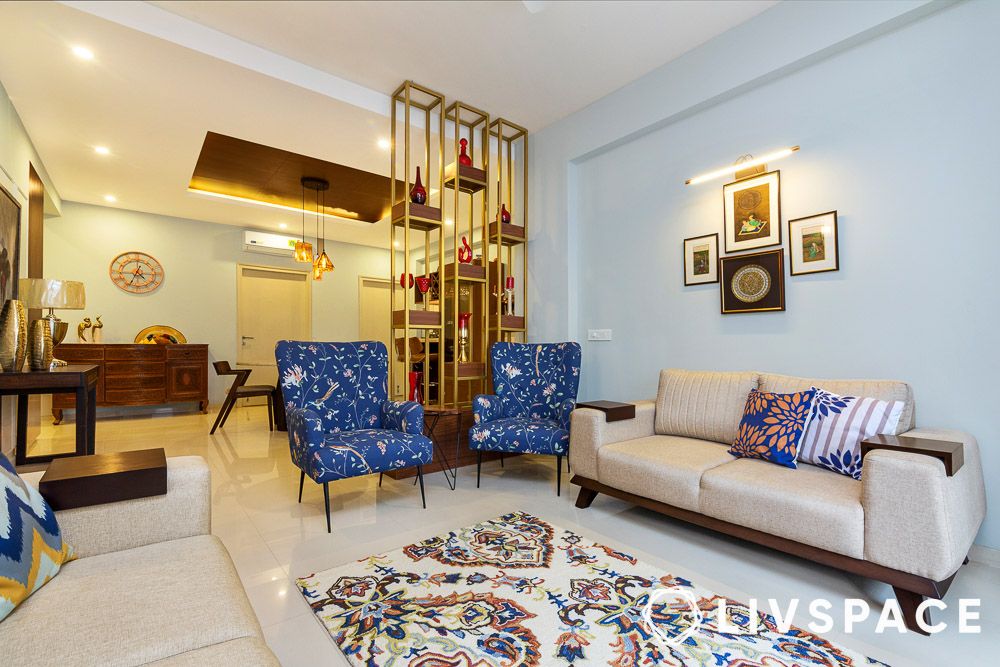 gold-plated-hall-and-dining-partition-ideas