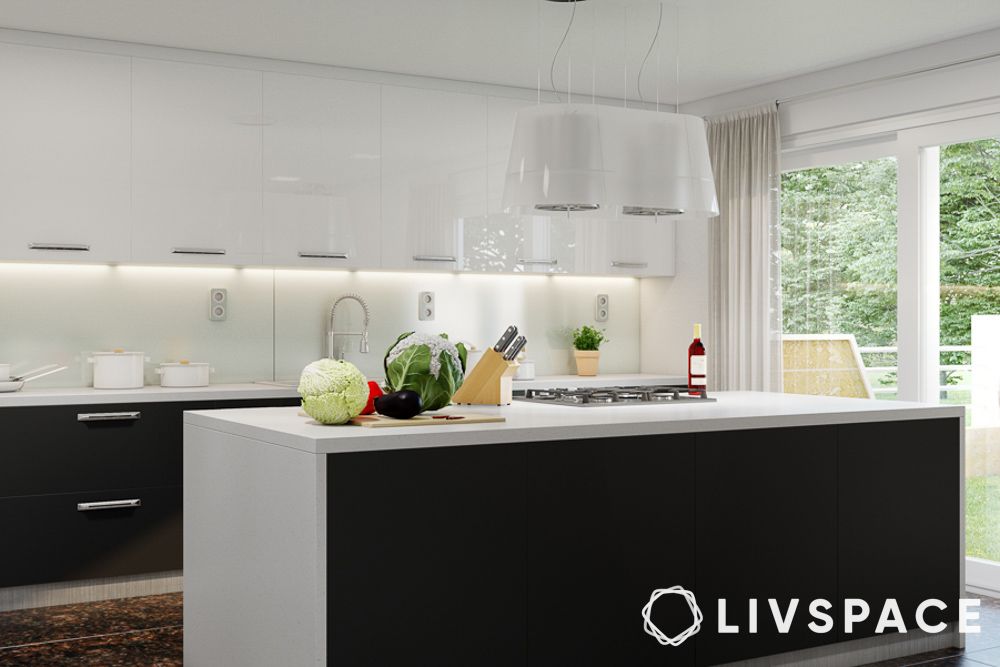 white-and-black-modern-two-colour-combination-for-kitchen-laminates