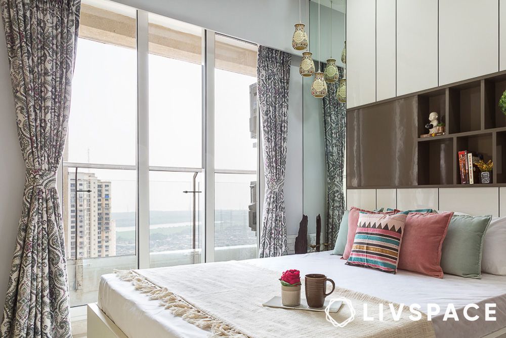 glass balcony sliding door design