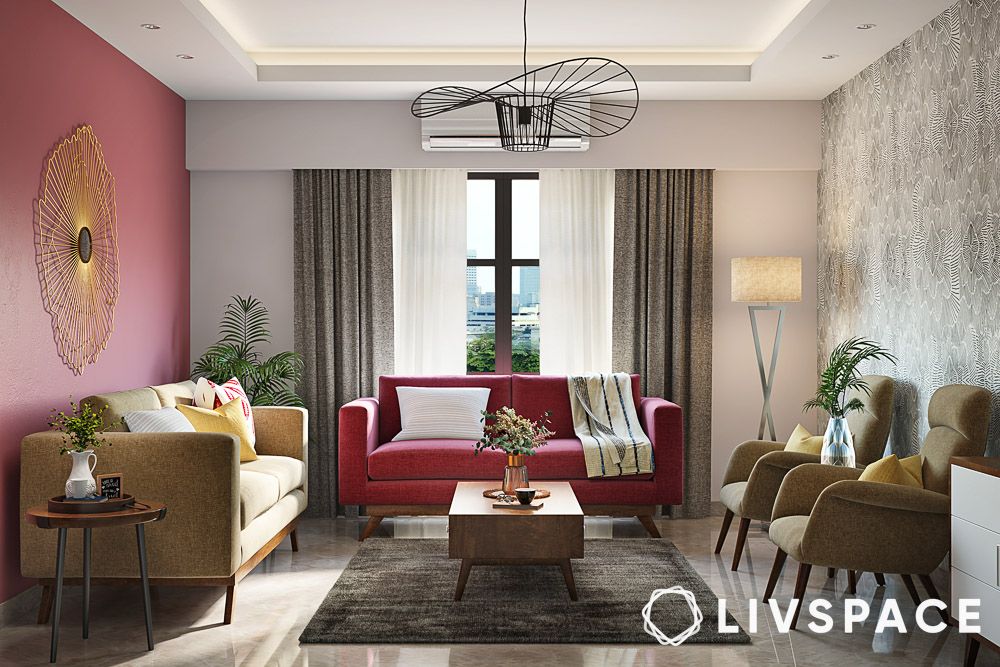 coloured-accent-wall-ideas-living-room