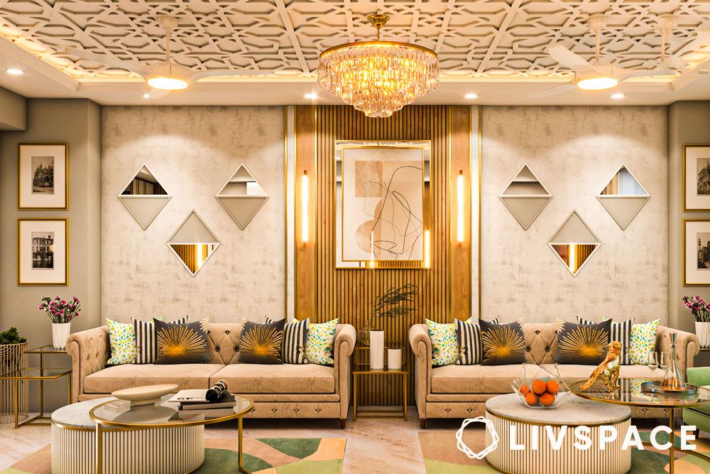 living-room-ideas-with-accent-wall-with-mirror