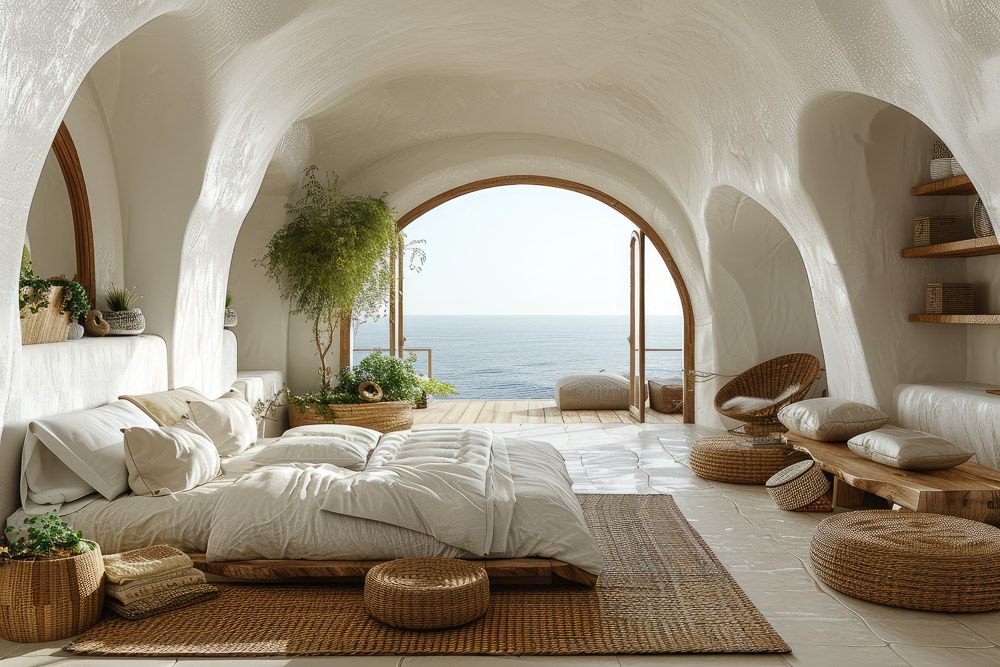 boho-bedroom-ideas-with-low-platform-bed