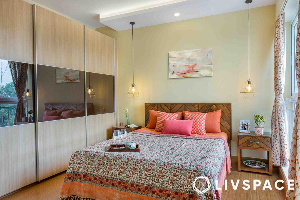 boho-room-decor-with-colourful-bedding
