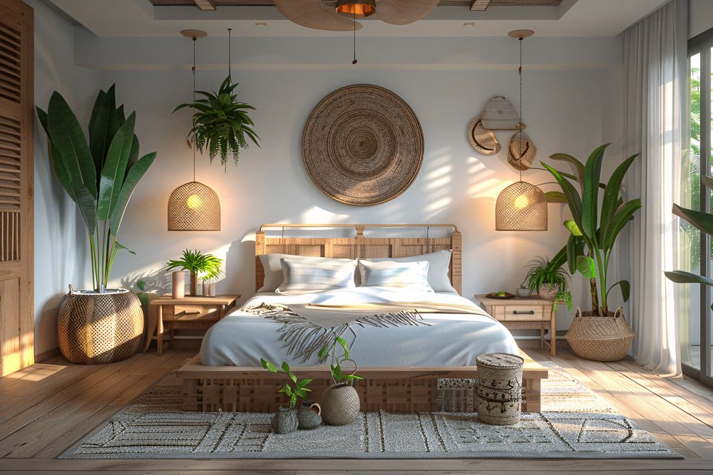 boho-room-ideas-with-symmetric-design