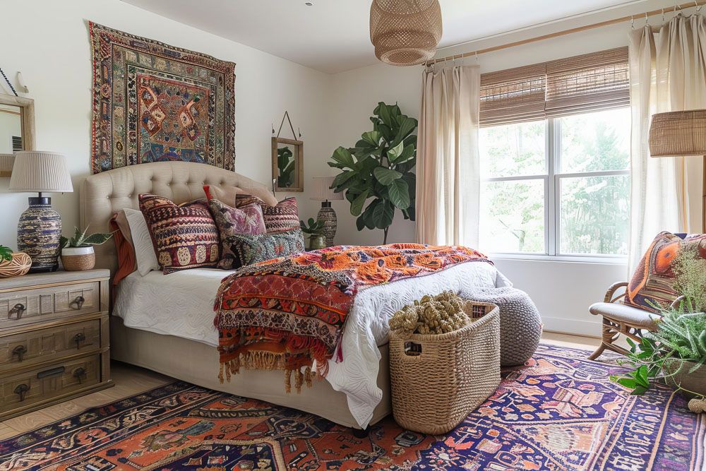 boho-bedroom-ideas-with-sustainable-materials
