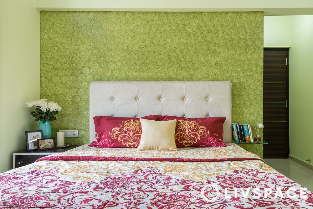 textured-green-paint-colour-for-wall