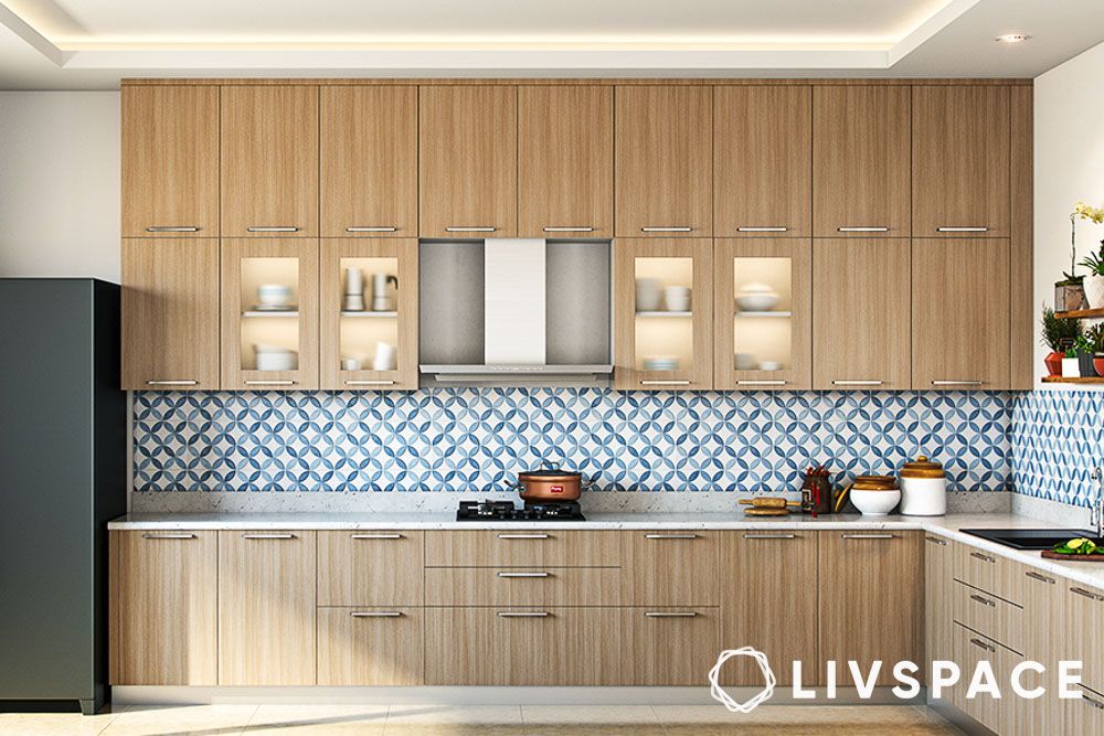 kitchen colour design light wood