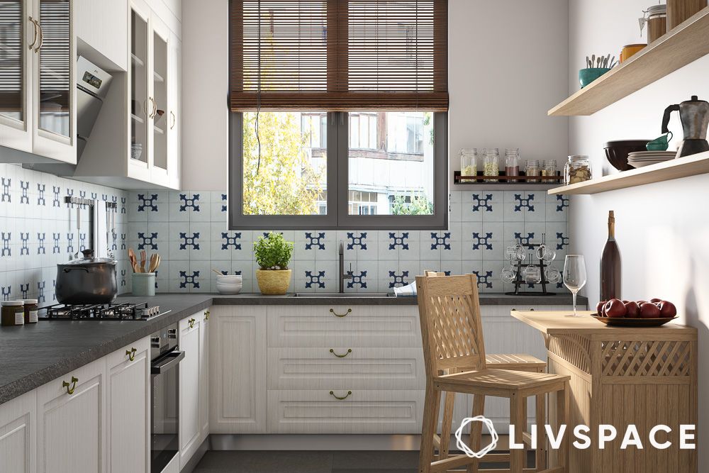 cool colours for kitchen off white