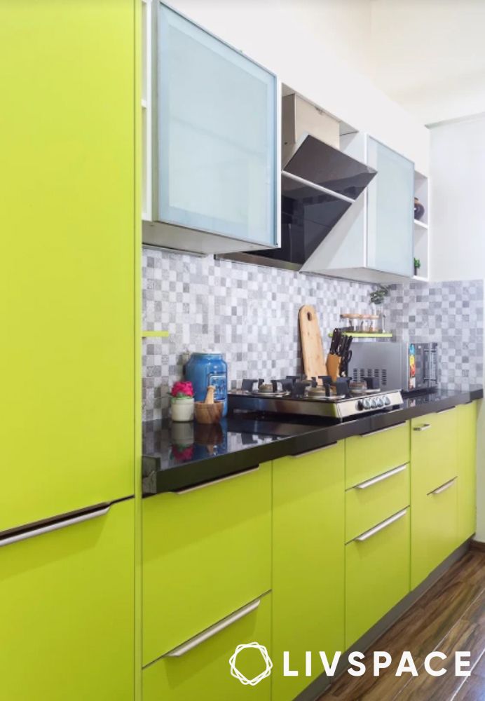great kitchen colours neon green
