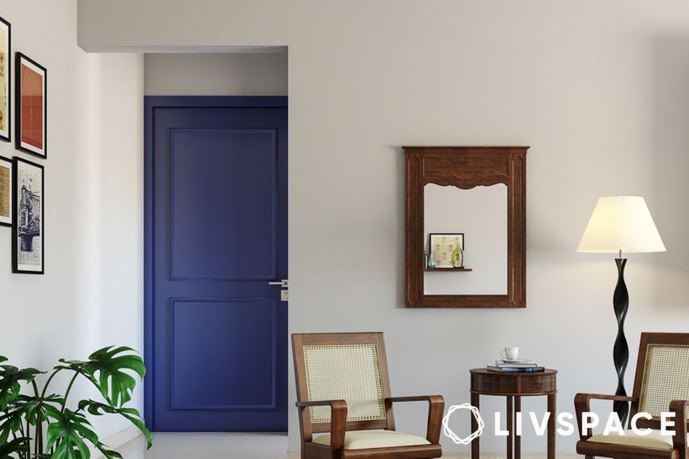 blue-panel-main-door-design