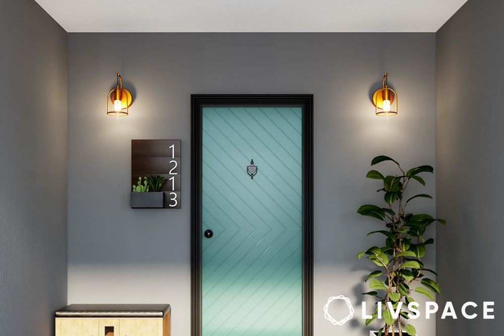 frosted-glass-and-dark-wood-main-door-design