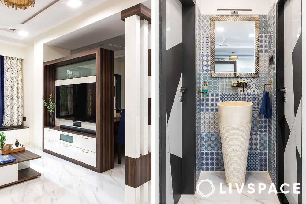 2bhk-interior-cost-of-tv-unit-and-basin