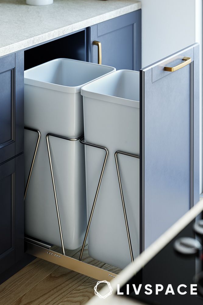 minimal kitchen cupboard handle design