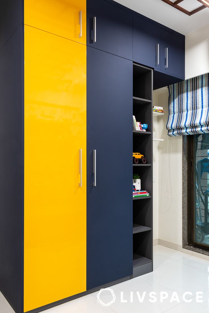 laminate-wardrobe-colour-combinations-in-yellow-and-blue