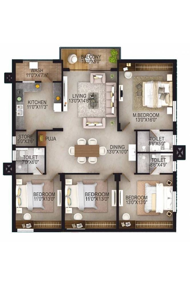 1200-sq-ft-4-bedroom-house-plans