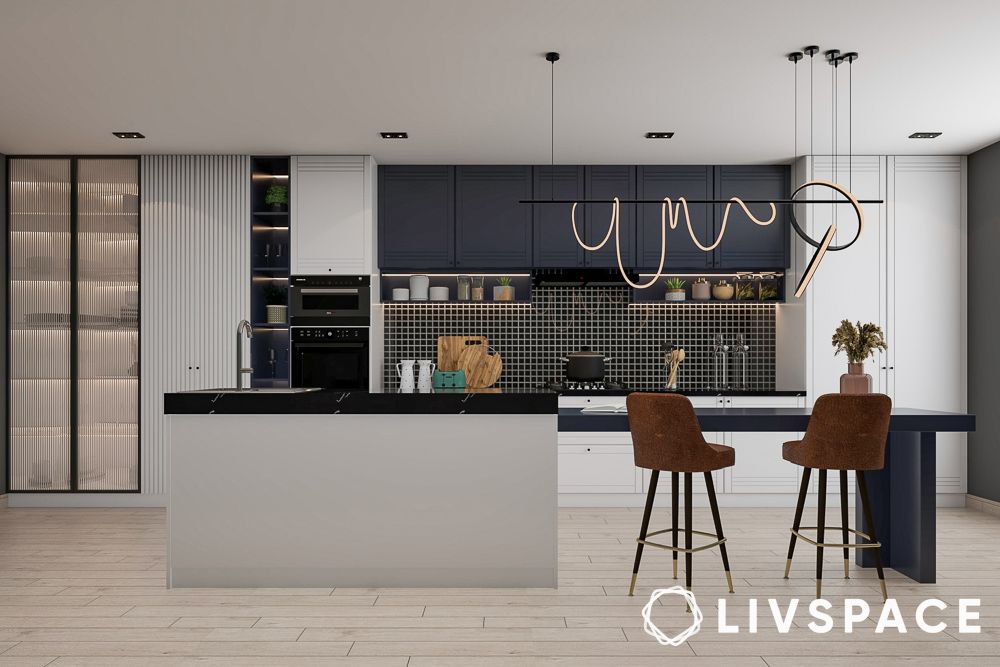 luxurious-modular-kitchen-design-black-and-white