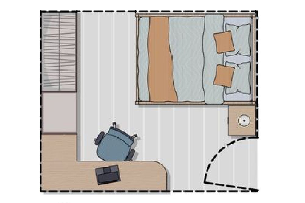 small bedroom layout smart and stylish