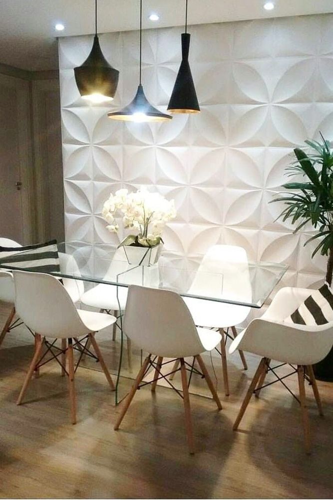 3d-tiles-accent-wall-idea-for-dining-room