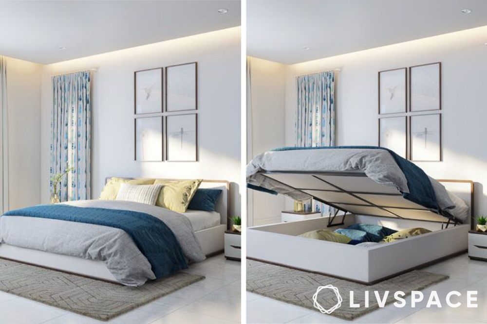 beds with storage for small rooms