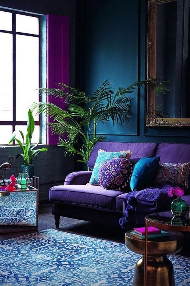 analogous colours for bedroom