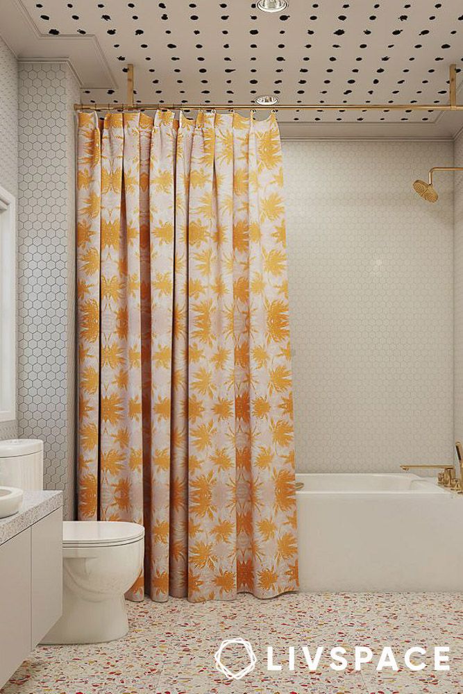 bathrooms with white tiles terrazzo