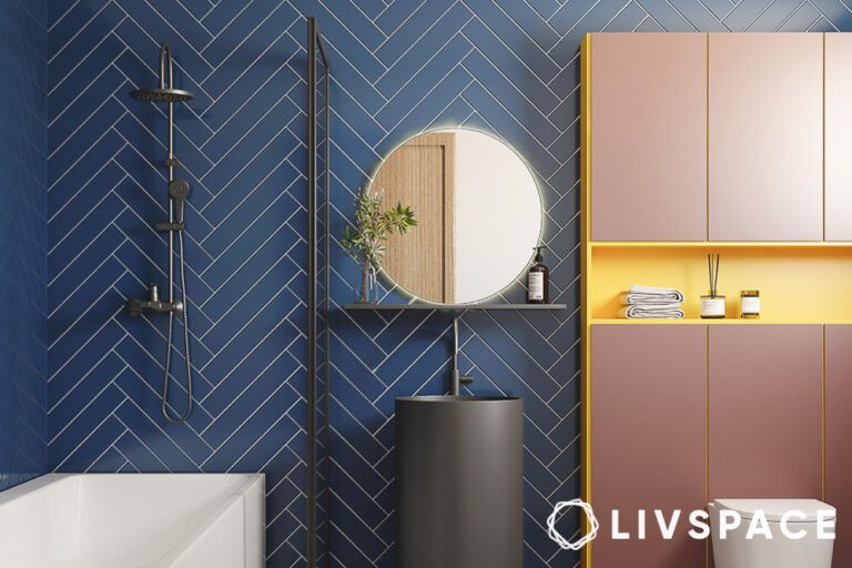 Style Unleashed: Your Guide To Use White, Blue and Grey Bathroom Tiles
