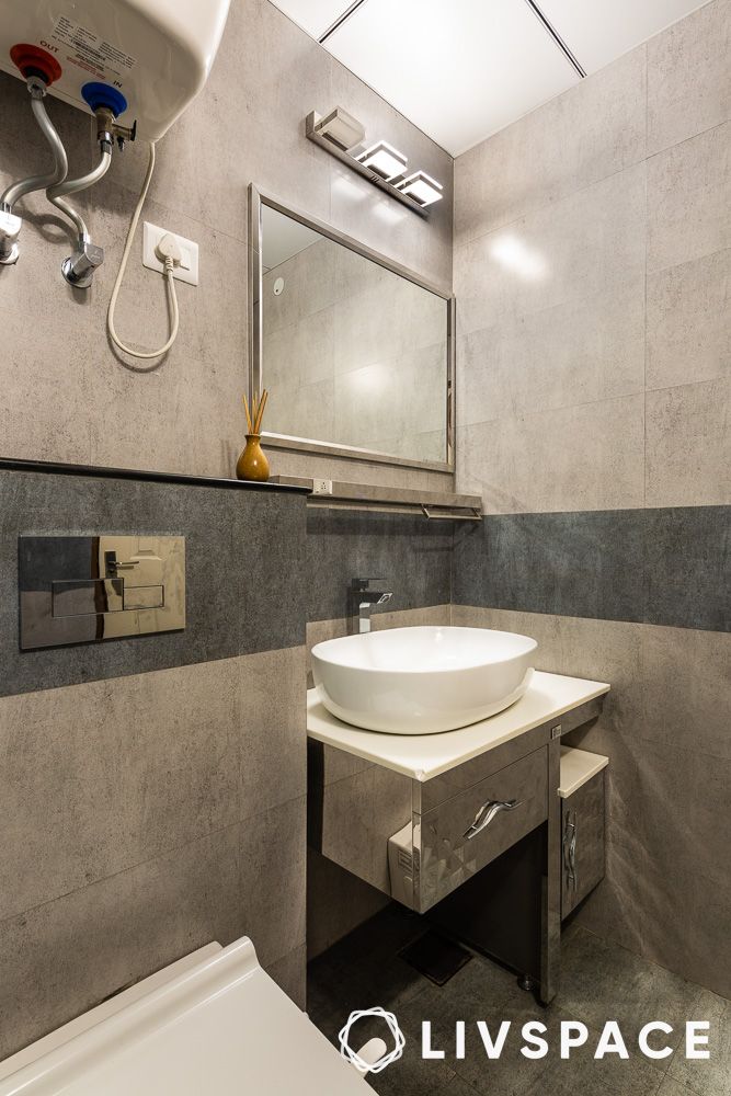 are grey tiles good for the bathroom