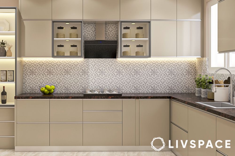 contemporary kitchen backsplash tiles