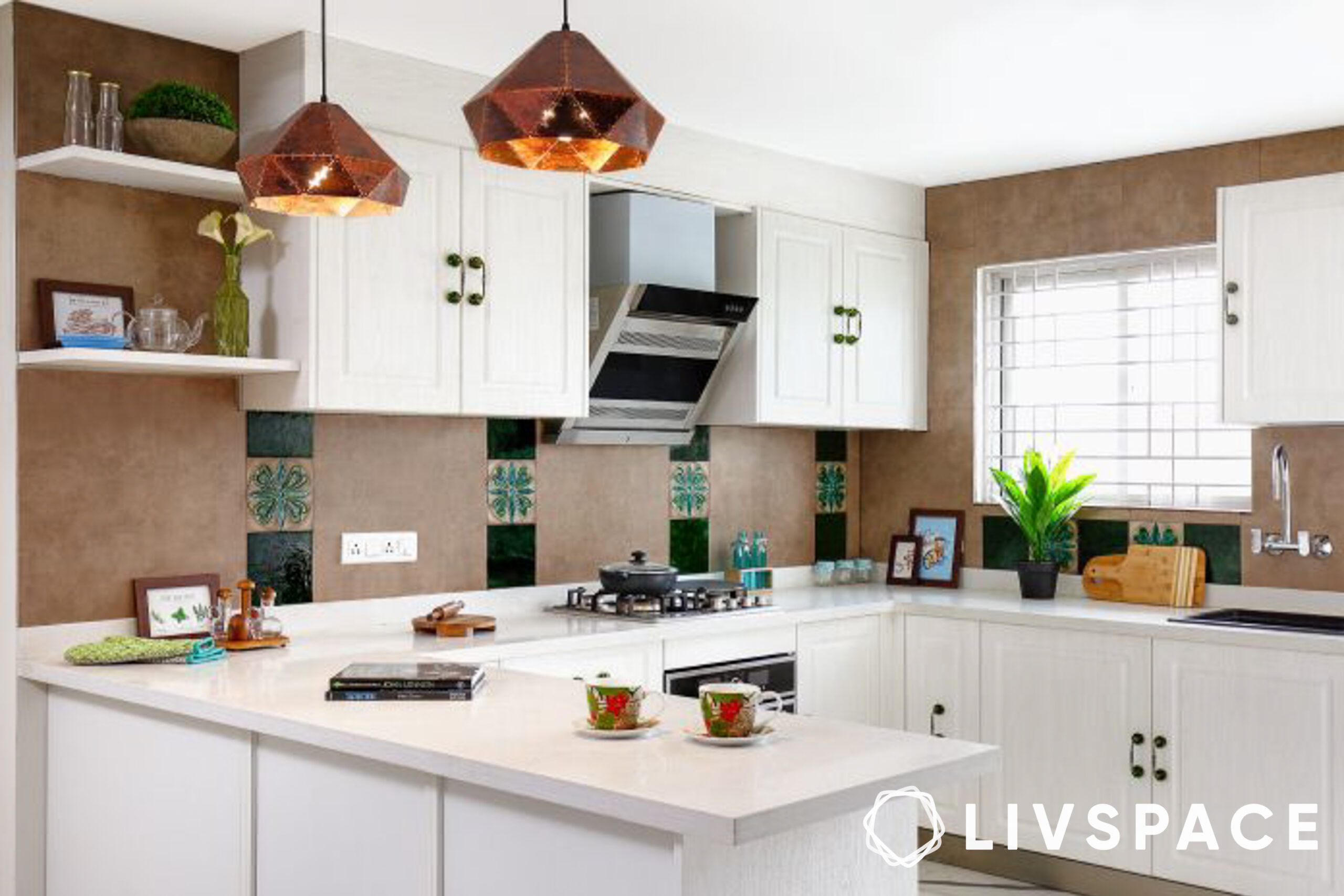 pearly white kitchen designs under budget