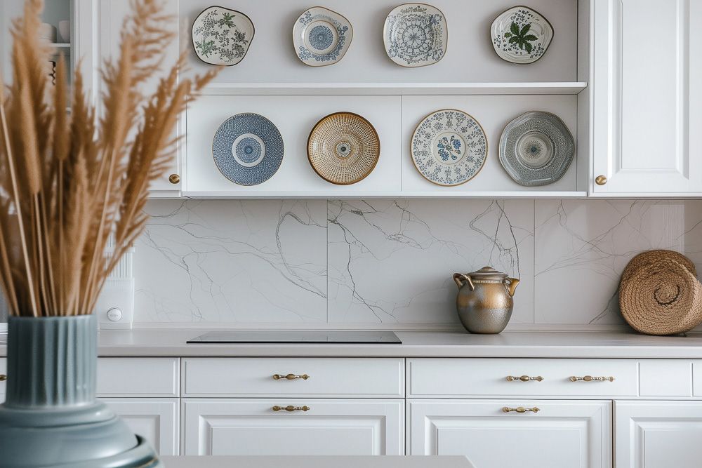 wall display for plates
