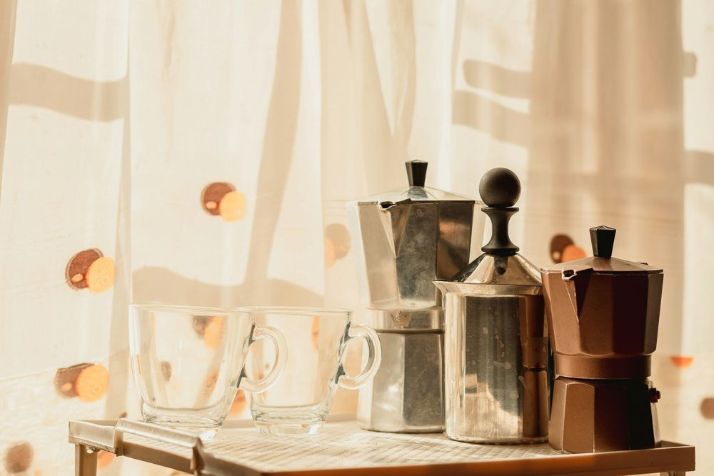 moka pot small kitchen decorating ideas