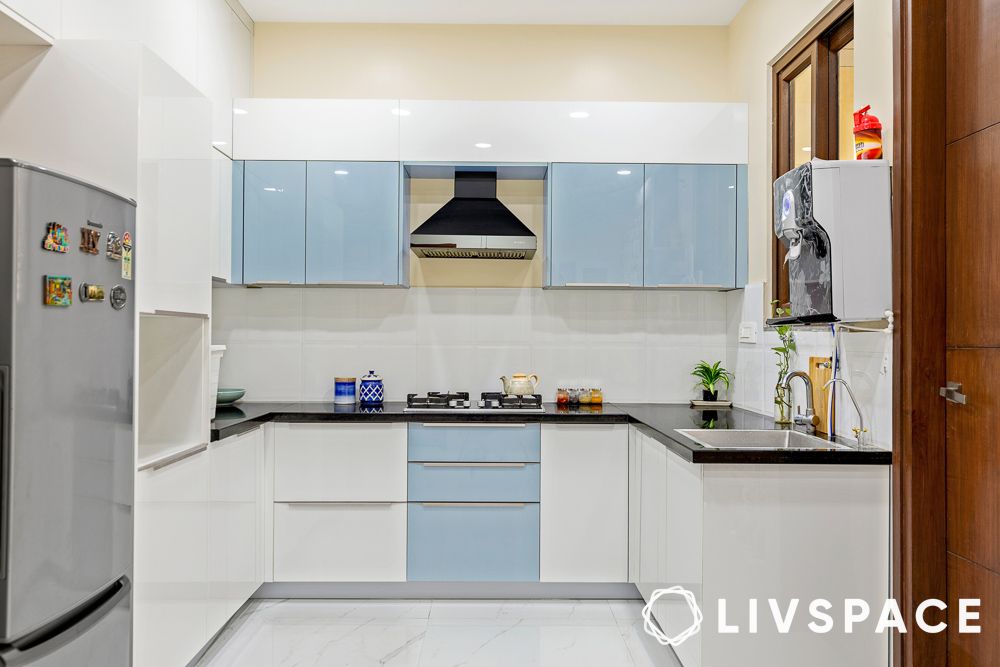 metallic tones for kitchen