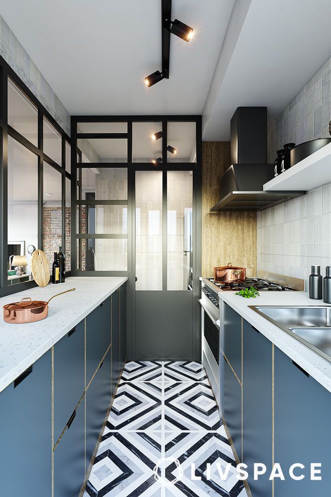 parallel modular kitchen price in india
