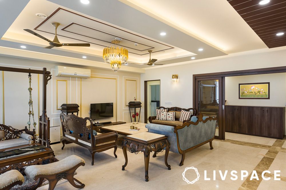 tiered false ceiling cost in kolkata