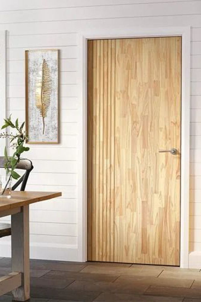 Quarter Cut modern veneer door design