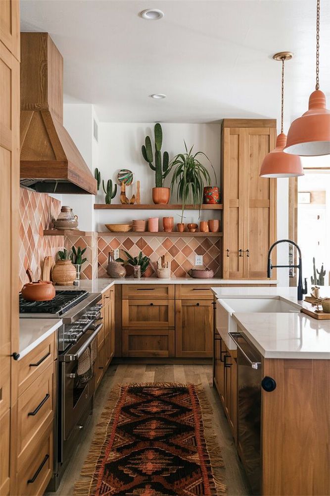 unique kitchen decor in a rustic style