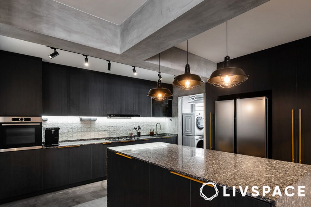 industrial modular kitchen design