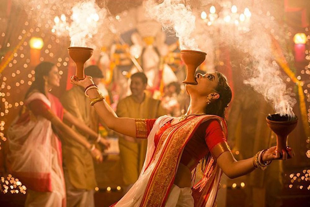 Dhunchi Naach on Bijoya Dashami in West Bengal