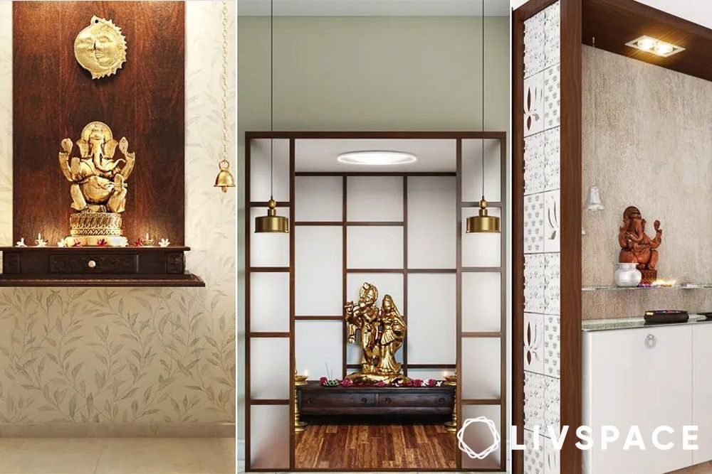 indian style pooja room