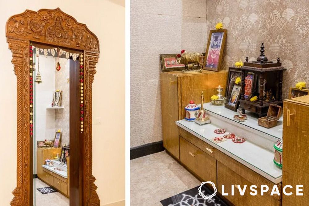 traditional pooja room