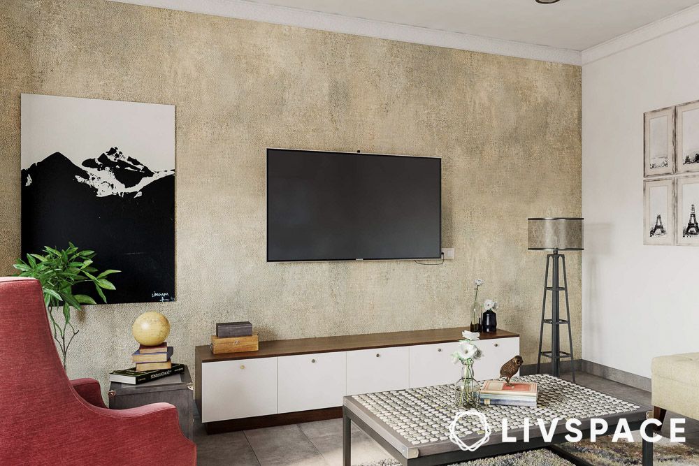 popcorn textured wall paint